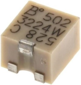 3224W-1-202E, 2 кОм, 11 оборотов, Резистор подстроечный