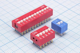 Переключатель DIP-03, 6P2,54, ON-OFF, DS-03; №181 ПDIP-03\ 6P2,54\ON-OFF\\DS-03\
