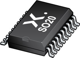 74HC244D,652 10-Channel Buffer &amp; Line Driver, 3-State, 20-Pin SO20