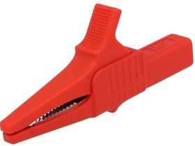 27.262.1, Зажим крокодил 32А красный