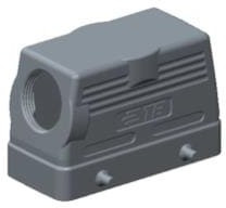 T1210160121-000, Heavy Duty Power Connectors Low Construction Hood PG21 Side Entry T1210160121-000, Heavy Duty Power Connectors Low Construction Hood PG21 Side Entry