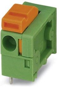 1790513, Клеммы для печатного монтажа, сечение 0,2...1,5 мм^2, номинальный ток: 15 А, номинальное напряжение: 250 В, размер шага: 7.62 мм, 1