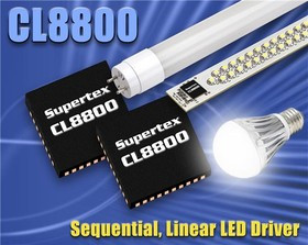 CL8800K63-G, LED Driver 33-Pin QFN EP Tray