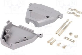 DS1045-37AP1L1-A, Корпус для разъемов D-Sub, D-Sub 37pin,D-Sub HD 62pin, прямой