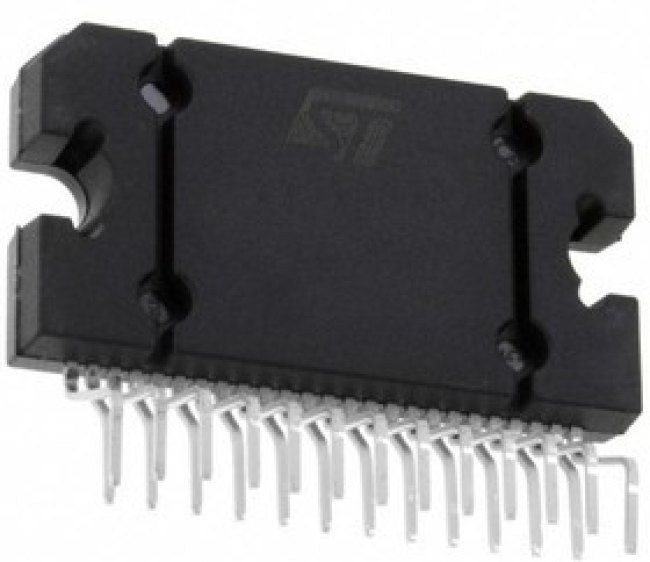 TDA7490, УНЧ 2x25Вт (2x21В/8 Ом)