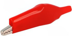 CRCLRE-03, Зажим "крокодил", 60ВDC, Диап.захвата: макс.11мм, Длина: 54мм