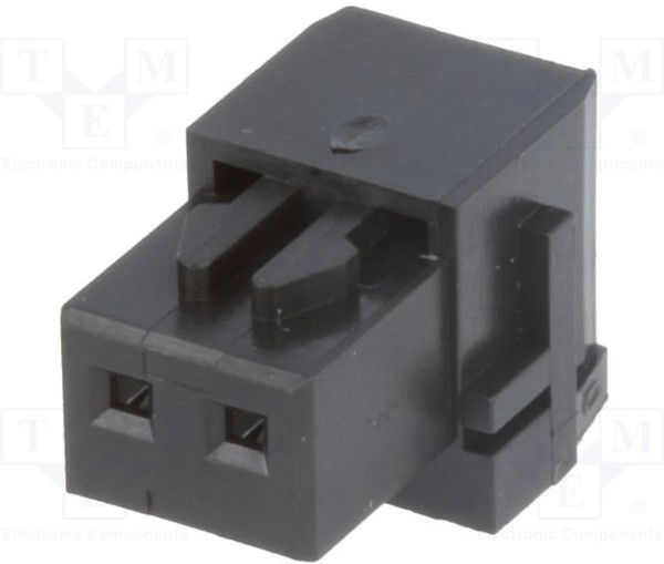 02NR-E4K(LF), IDC; plug; female; NR; 2.5mm; PIN: 2; for cable; 250V; 2A; Layout: 1x2