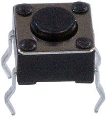 KAN0611-0431B, кнопка тактовая 6х6 h=4.3мм (=0643HIM TS-A1PS)