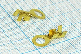 Клемма"O", d 5,3мм, 1-2,5мм2, латунь Клемма"O", d 5,3мм, 1-2,5мм2, латунь