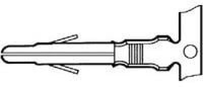 350218-1 (Cut Strip), Pin & Socket Connectors PIN 20-16 AWG REEL Cut Strip of 100 350218-1 (Cut Strip), Pin & Socket Connectors PIN 20-16 AWG REEL Cut Strip of 100