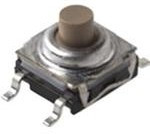 KSC521J ROHS, Tactile Switches Switch Tact Gold 160 Gf J-Lead