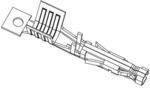 10143250-122LF, Minitek®‚ Pwr 5.70mm Terminal Tin Plating, 12 AWG