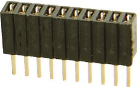 M52-5101045, Headers & Wire Housings Vert Socket,4.6mm DIL,10P,Dbl Rw,Gold M52-5101045, Headers & Wire Housings Vert Socket,4.6mm DIL,10P,Dbl Rw,Gold