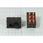 Движковый переключатель на два положения для фена, DPDT, ON-ON, 9408 ПДв 23,5x14h15,2\ 6C\8А220В\DPD