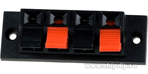 MPT-262 (PT-4A), Клеммник нажимной 4 контакта MPT-262 (PT-4A), Клеммник нажимной 4 контакта