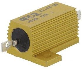 HS25 1K5 J, Wirewound Resistors - Chassis Mount 25W 1500 Ohms 5%