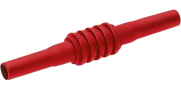 66.9123-22, Lead Coupler ø4mm Red 32A 1kV Brass