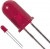 HLMP-3601, Светодиод, Красный, Сквозное Отверстие, T-1 3/4 (5mm), 13 мА, 12 В, 626 нм