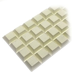 SJ5023, Ножки клейкие белые 20,6 х 7,6 мм квадрат 36 шт SJ5023, Ножки клейкие белые 20,6 х 7,6 мм квадрат 36 шт