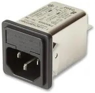 FN9260S-4-06-10, 4A, 250 V ac Male Snap-In IEC Filter FN9260S-4-06-10, Faston 1 Fuse FN9260S-4-06-10, 4A, 250 V ac Male Snap-In IEC Filter FN9260S-4-06-10, Faston 1 Fuse