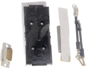 XM2S0911S003BYOMZ, XM2S Series ABS D Sub Backshell, 9 Way