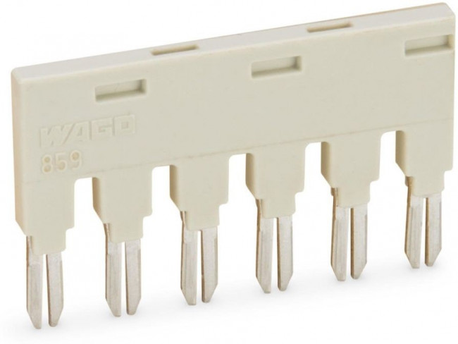 859-406, JUPER BAR, 6POS, LIGHT GRAY