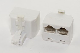 Разъем телефонный RJ-45 вилка, контакты 8C, RJ-45