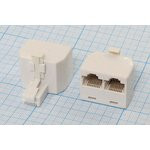 Разъем телефонный RJ-45 вилка, контакты 8C, RJ-45