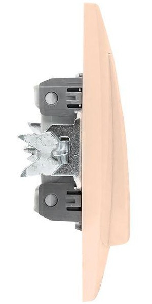 Кнопка звонка 1-кл. СП Валенсия 10А IP20 крем. PROxima EKF EWV10-026-20