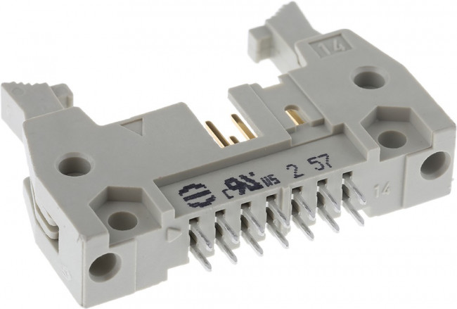 09185146904, Headers &amp; Wire Housings 14P MALE STRT IDC LONG LEVERS