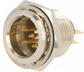 AG5MCC, Гнездо, XLR mini, "папа", PIN: 5, пайка, 4А, 0,5мм2