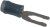 52420-1, TERMINAL, SPADE/FORK, #6, CRIMP, BLUE