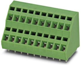 ZFKKDSA 1,5-6,08 BK, Клеммная колодка типа провод к плате, 1 вывод(-ов), 24 AWG, 14 AWG, 1.5 мм², Зажим