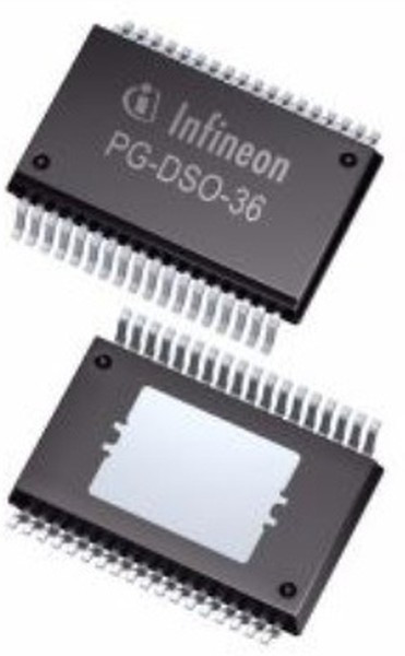 TLE7368EXUMA5, Power Management IC, Microcontroller Power Supply System, 45 V Supply, HSOIC-36