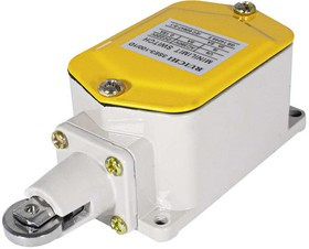 3SE3 100-1D, Выключатель путевой с нажимным роликом , 64х32х26 мм, NO-NC, 4P, 2.5 мм2, 10 А, 240 В, IP67, корпус алюминиевый