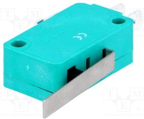 WLK-2, Микропереключатель SNAP ACTION; с рычагом; SPDT; 10A/250ВAC