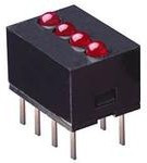 555-5301F, LED Circuit Board Indicators GREEN DIFFUSED