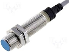 LR12BF02DNO, Датчик: индуктивный, Конф.выхода: NPN / NO, 0-2мм, 10-30ВDC, М12