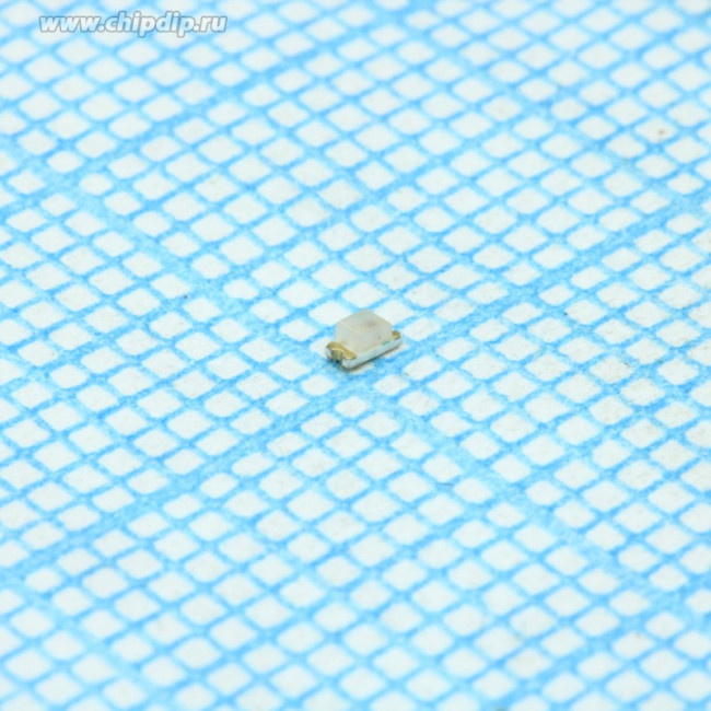 HSMG-C190, Светодиод smd 1,6х0,8мм/зеленый/572нм/ 4.5-15мкд/прозрачный/170°