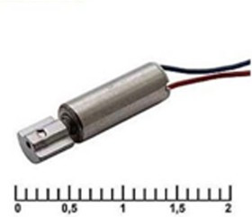 Вибродвигатель 3В, 18000 об/мин; № 14619 двиг вибро 3В\0,15А\\18000\ 4x12m17\QX-4A\
