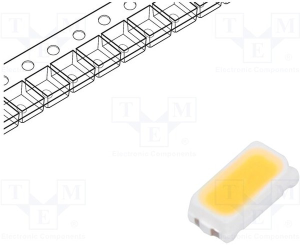 RF-IMHI13DS-ED-F, LED; SMD; 3014,PLCC2; white warm; 9?14lm; 2700-3050K; 80; 120°; 30mA RF-IMHI13DS-ED-F, LED; SMD; 3014,PLCC2; white warm; 9?14lm; 2700-3050K; 80; 120°; 30mA