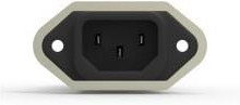 6EJT1F, AC Power Entry Modules 6A, Extended flange .250 spade terminal 6EJT1F, AC Power Entry Modules 6A, Extended flange .250 spade terminal
