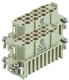 09210253111, Heavy Duty Power Connectors 25P F. INSERT CRIMP HAN D