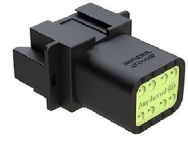 AT04-08PA-RDBLK, AT Cable connector Plug 8 Way, Crimp Termination AT04-08PA-RDBLK, AT Cable connector Plug 8 Way, Crimp Termination