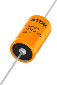 B40600A7148M011, 1400 мкФ, 35 В,16х30, 20%, Конденсатор электролитический гибридный B40600A7148M011, 1400 мкФ, 35 В,16х30, 20%, Конденсатор электролитический гибридный