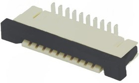 PCA-2-CA-10-V-3, Разъем: FFC (FPC), вертикальный, PIN: 10, ZIF, SMT, 0,5А, 30мОм, 1мм PCA-2-CA-10-V-3, Разъем: FFC (FPC), вертикальный, PIN: 10, ZIF, SMT, 0,5А, 30мОм, 1мм