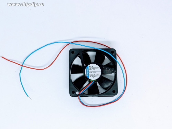 Вентилятор Ebmpapst 612 FL 12V DC 34mA 0.41W 2pin 60x60x15