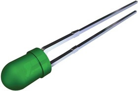 SSL-LX3044PGD, Standard LEDs - Through Hole 3mm Short Lens Green