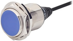 PRD30-15DP Индуктивный трёхпроводный датчик в стандартном корпусе 58мм с индикатором и кабелем 2м, M30x1,5, PNP НО, зона срабатывания 15мм