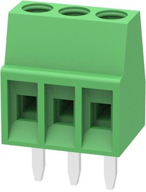 MP008514, Клеммная колодка типа провод к плате, 2.54 мм, 3 вывод(-ов), 26 AWG, 18 AWG, 1 мм², Винт
